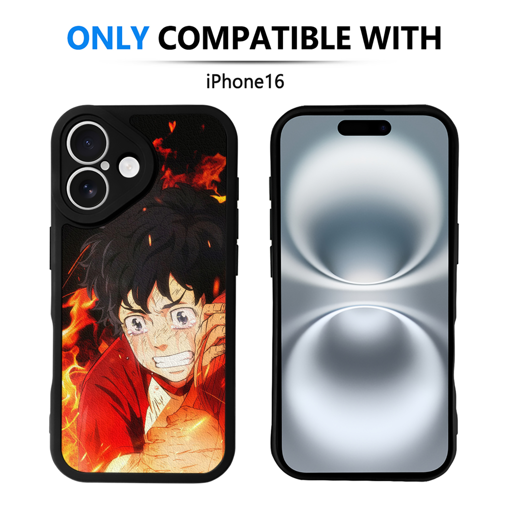 （画像用） 東京リベンジャーズ Tokyo Revengers 【iPhone 16シリーズ対応】シリコンスマホケース（レザー調） 材質：シリコン